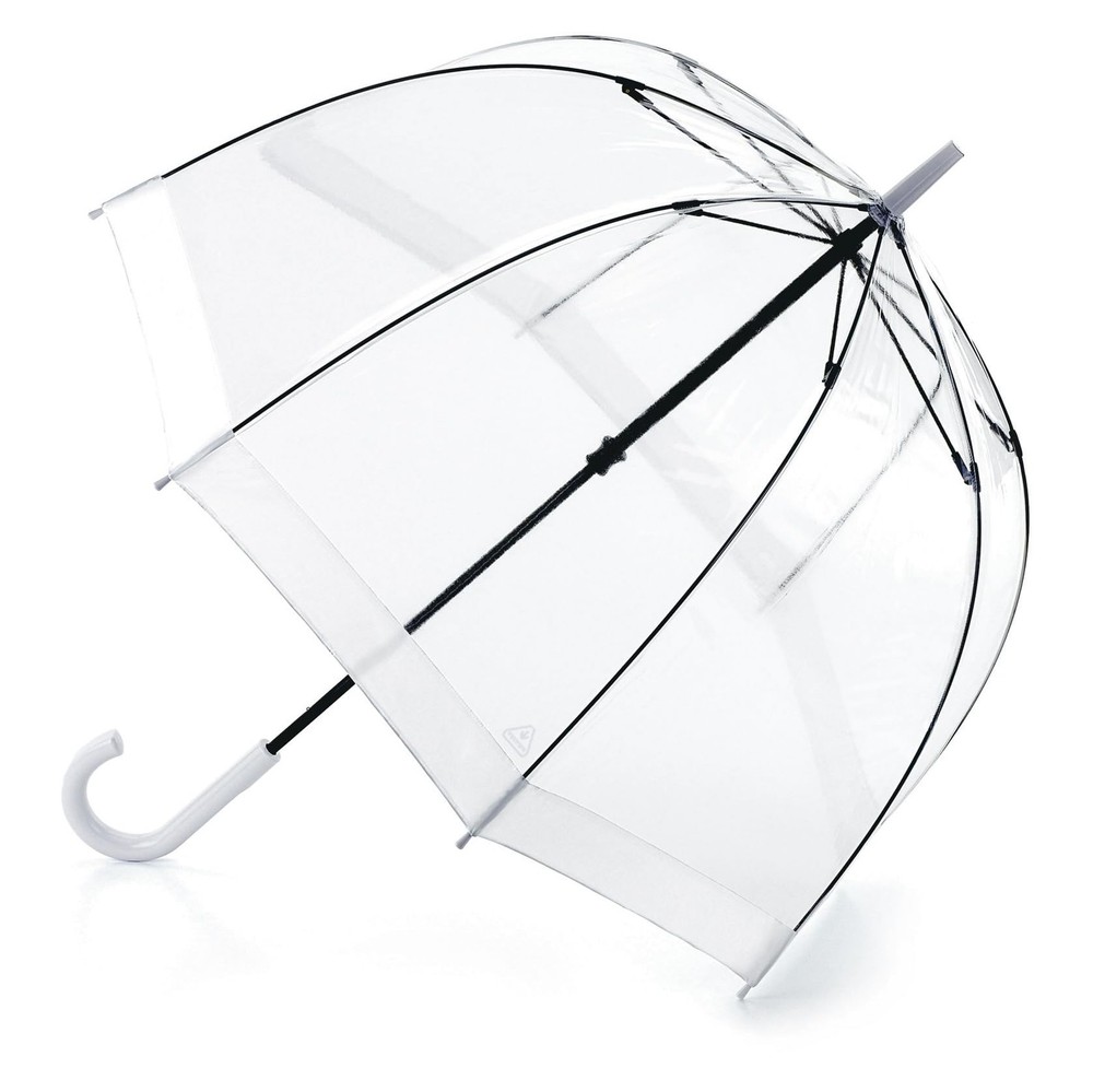 Umbrella Bell Shade Transparent / Clear White