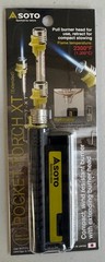 Soto Pocket Torch XT Extended Burner (2300 F, Refillable)