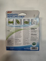PIC Mos. Repelling Coils. Package of 10 coils For outdoor use #C-10-12