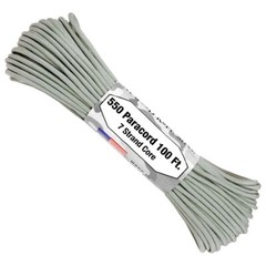550 Paracord – 100ft – Gray – Made in USA