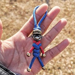 BSGB Paracord Beads Handcrafted Lanyards Super Mario Charms fit EDC Accessori…