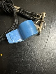 Vintage Sports Brass Whistle Working