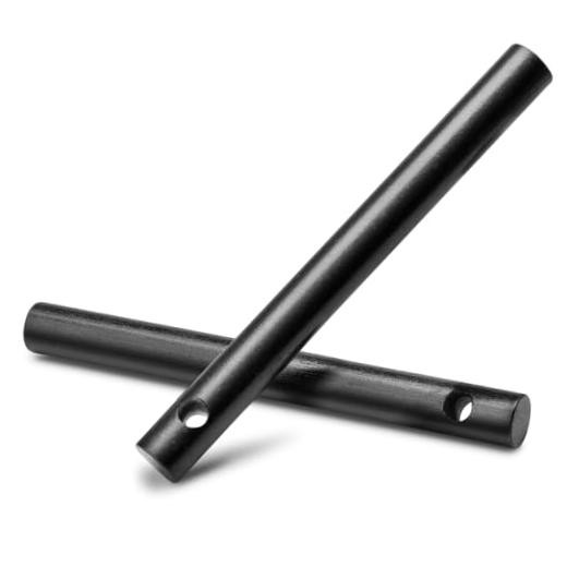 2 Pack Ferrocerium Rod Fire Steel,3/8×4 Inch Ferro Rod Fire Starter,Camping