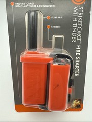 StrikeForce Fire Starter – Camping, Backpacking, Hiking, Survival