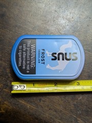 EMPTY Camel Mint/Frost Snus Tin Set (2) Crafts/Survival/Fishing Storage 3″