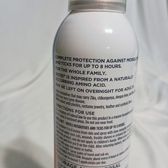 Zevo On-Body Mosquito + Tick Repellent Odorless Spray 6 Oz-8hr Protection, New