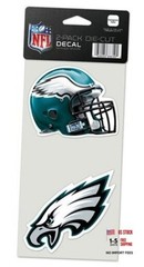 Philadelphia Eagles Auto Decals 2 Pack – 4″ by 4″ Each