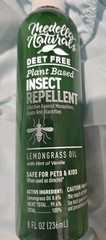 Plant-Based Lemon GRASS OIL Insect Repellent qty2 8 Ounces, Repels Mosquitoes