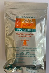 Avon Skin so Soft Bug Guard Plus Picaridin Insect Repellent 8 Towelettes