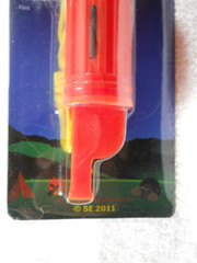5 in 1 Survival Whistle Compass Fire Flint Storage Container Mirror ABS Plastic