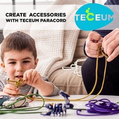 Teceum Paracord Type Iii 550 Ice Mint 100 Ft 4Mm Tactical Rope Mil-Spec Outdoor
