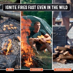 2lb Fatwood Fire Starter Sticks | 100% Natural 2 pounds Bag, Bag