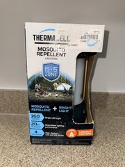 Thermacell Mosquito Repellent Lantern | 15’x15’ Zone | 160 Lumens |20hr Run Time