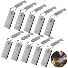 Ferrocerium Ferro Rod Fire Steel Magnesium Block Fire Starter Survival Camping