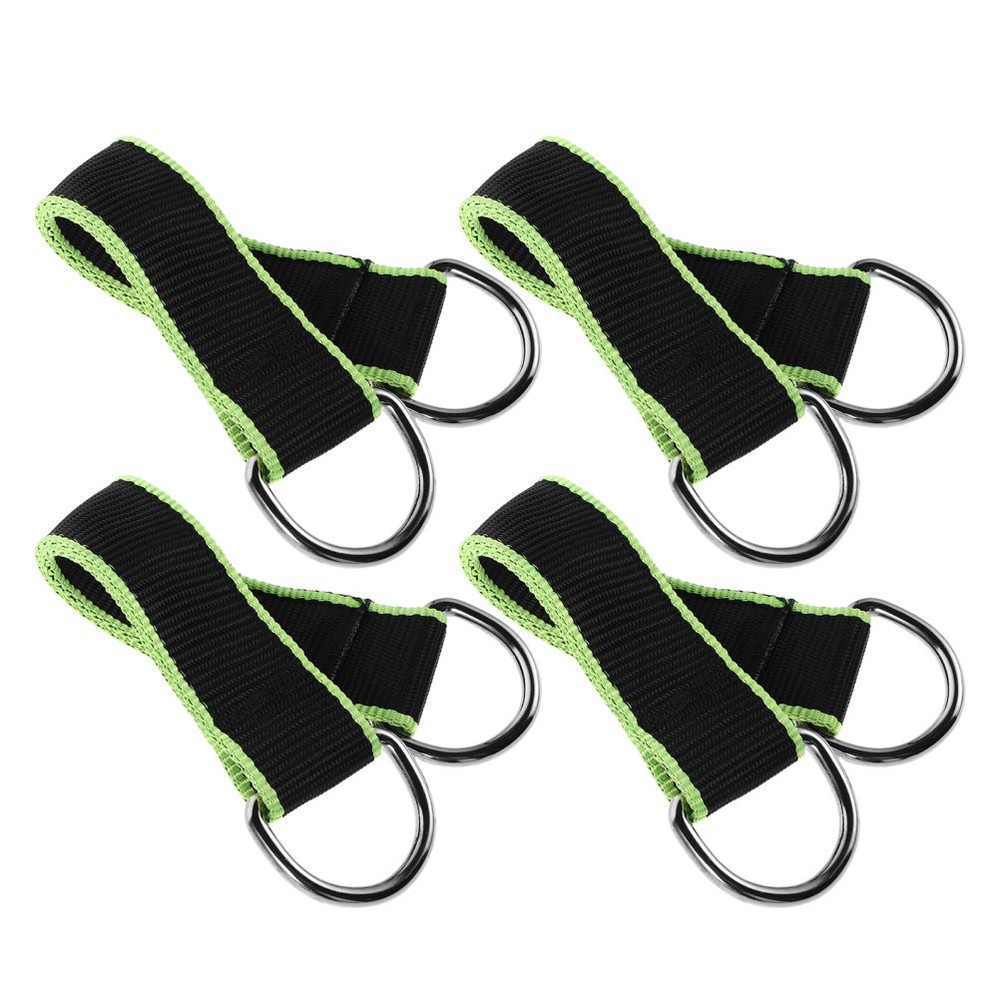 4Pcs Heavy Duty Tree Swing Strap Ropes Durable Double Layer Hanging Rope