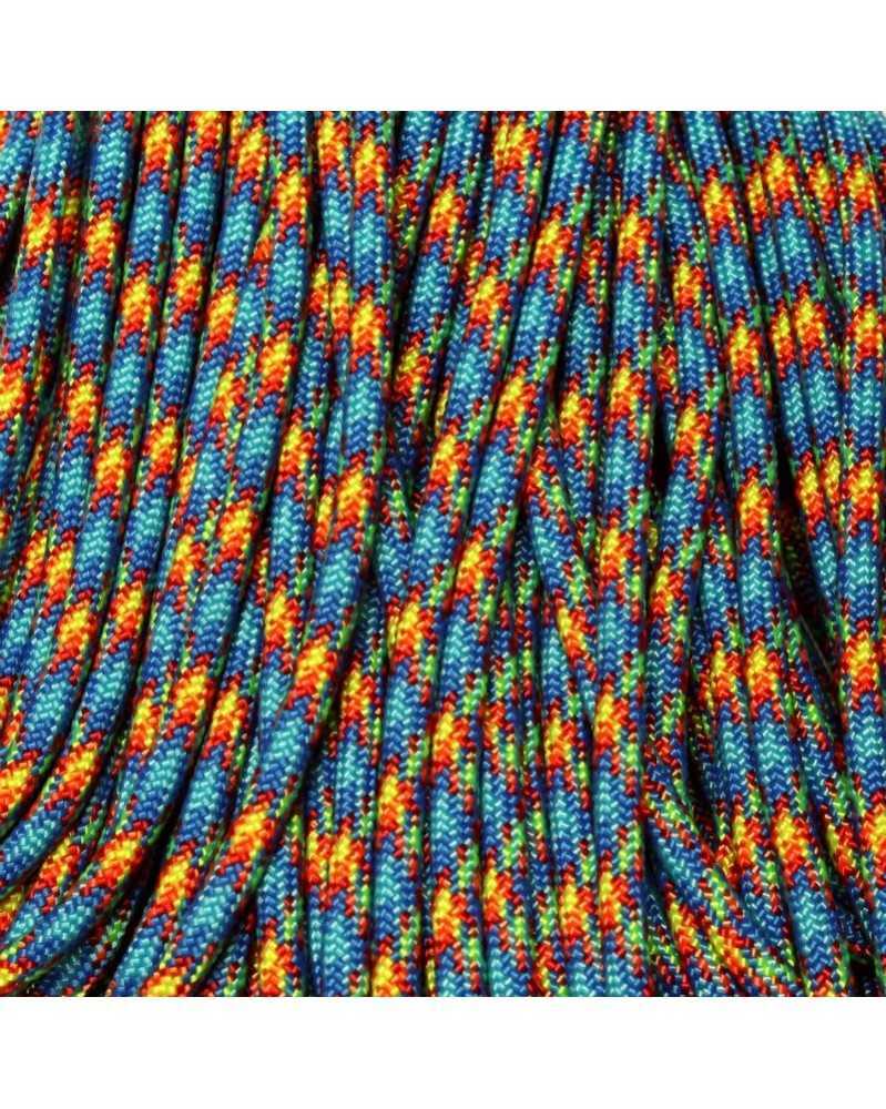 550 Paracord Fire & Ice 100 FT USA MADE & SELLER same day shipping