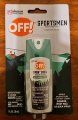 OFF Sportsmen Insect Repellent 1 oz. Pump Spray Mosquitos Deet 98.25% FreeShip