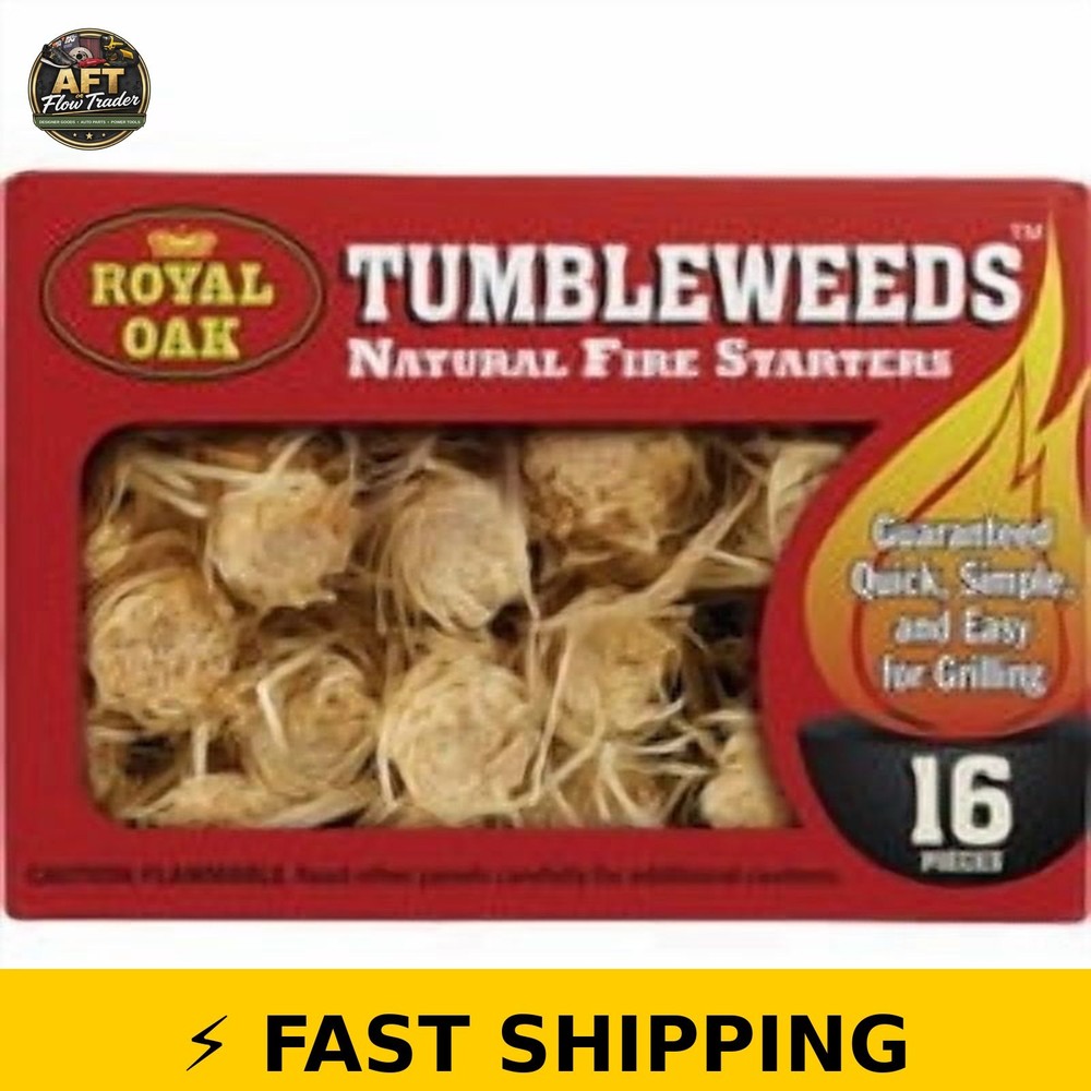 Royal Oak Red Box Tumbleweeds Fire Starter 16-Pack