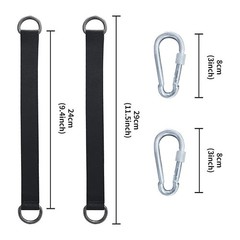 2 PCS Tree Swing Straps Hanging Kit Maximum Load Capacity is 2200 pounds with…