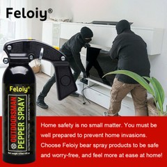 Feloiy Bear Spray 16oz Powerful Stream Strongest Legal Formula