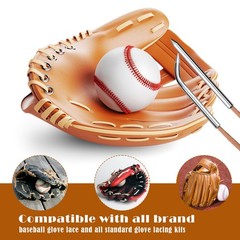 5pcs Baseball Lacing Needles， Handy Glove Shoelace Repair Kit, Baseball and S…
