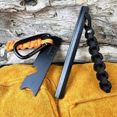Survival Fire Starter Magnesium Flint Rod, Portable Emergency Fire Set