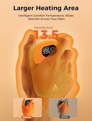 20000mAh Hand Warmers Rechargeable 2 Pack | ±0.5°F Precision | 72-Level Smart