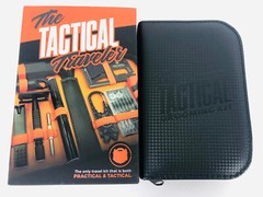 Men’s Travel Grooming & Emergency Kit 12 Piece with Black Leather Case Gift Set