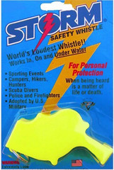Storm Alert Safety Whistle High Frequency Loud Audible Underwater Up To 50 Ft