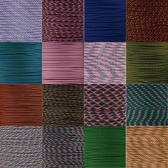 Made in USA 550 Paracord Parachute Cord Spec Type III 7 Strand Core 100 Feet