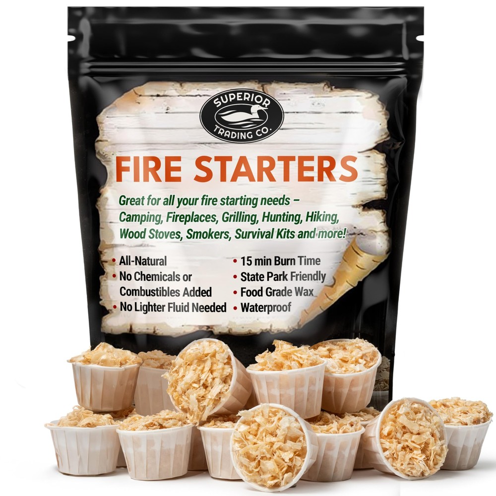 Superior Trading Fire 30 Extra Large pods, Waterproof for Indoor/Outdoor