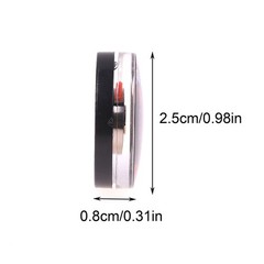 1Pc -20~70°C 27MM Round Square High Accuracy Wall Greenhouse Temperature Meter