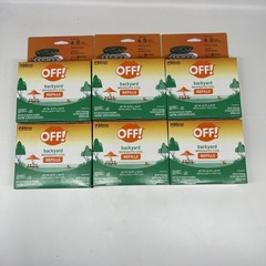 OFF! Mosquito Coil Refills -Country Fresh Scent – 36 Refills- New