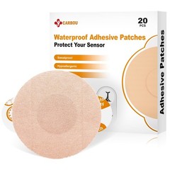 Carbou Freestyle Libre 2/3 Sensor Covers,20PCS Freestyle Adhesive Patches Waterp