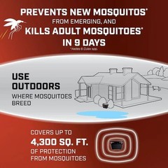 Ortho Home Defense Mosquito Kill, Prevent Station with Quietly Attract ,Control