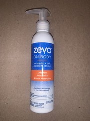 6X Lot Of Zero On Body Mosquito Tick Repellent Lotion 5.8 Fl Oz 8 Hours