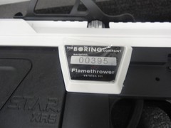 Elon Musk The Boring Company Not A Flamethrower #395 with Instructions & $5 NEW
