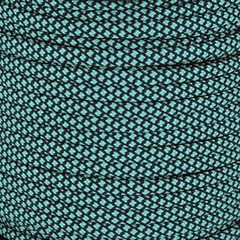 Diamond Pattern Paracord 550,5/32 in x 164 ft 4mm – 7 strand – 164FT Blue Black