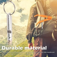 Set of 3 Extra Loud Whistles for Camping Hiking Hunting Outdoors Sports and E…