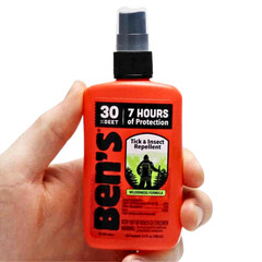 Ben’s Tick & Insect Repellent Wilderness Formula [30% DEET / Pump Spray]: 1.25 o