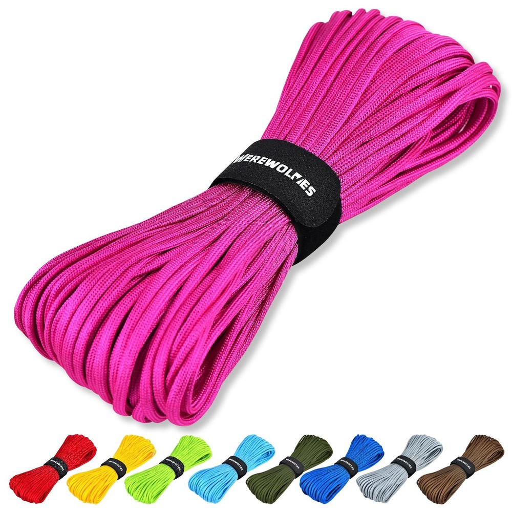 Werewolves Paracord Rope 7 Strand Type Iii Parachute Cord 4Mm / For Crafting