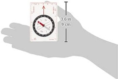 Compass – for Hiking, Camping, Survival & Orienteering – Map, Deluxe Map, Lensat