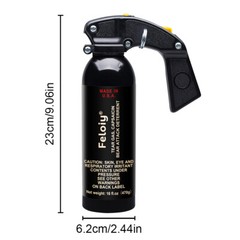 Feloiy 16 oz. Bear Repellent Spray, 35 ft Range NEW EPA Approved