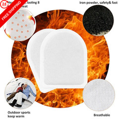 WORLD-BIO Toe Warmers with Adheasive – Long Lasting Safe 7 x 9.5 cm, white