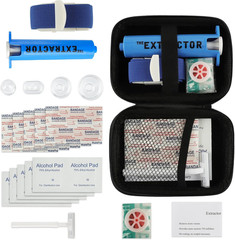 Snake Bite Kit, Bee Sting Kit, Emergency First Aid Supplies, Venom Extractor Suc