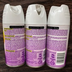 x3 Insect Repellent OFF! Family Care Picaridin Aerosol Spray Deet Free 5 oz (3)