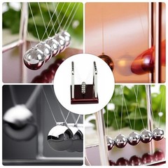 Newtonian pendulum, classic ball impact pendulum, classic Newton ball impact pendulum,…