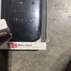 Zippo Refillable 12 Hour Hand Warmer Matte Black New In Box Unsealed brand new
