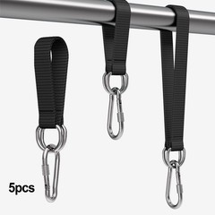 Nylon Tree Swing Straps Kit 5pcs Hanging Belts for Outdoor Fun