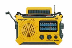 Used Kaito KA500 AM FM Shortwave Solar Crank Emergency Weather Alert Radio